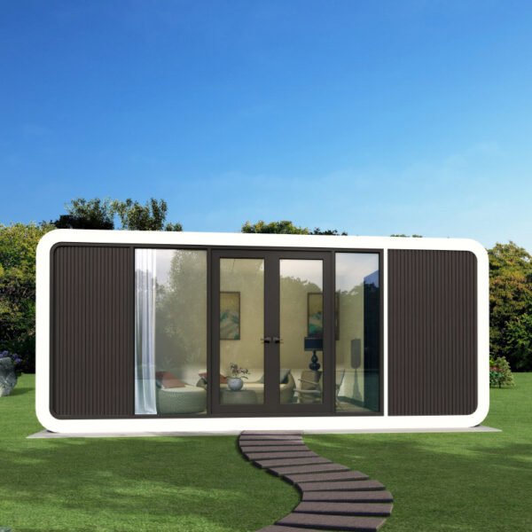 Portable Apple Cabin - A Compact, Eco-Friendly Modern Home