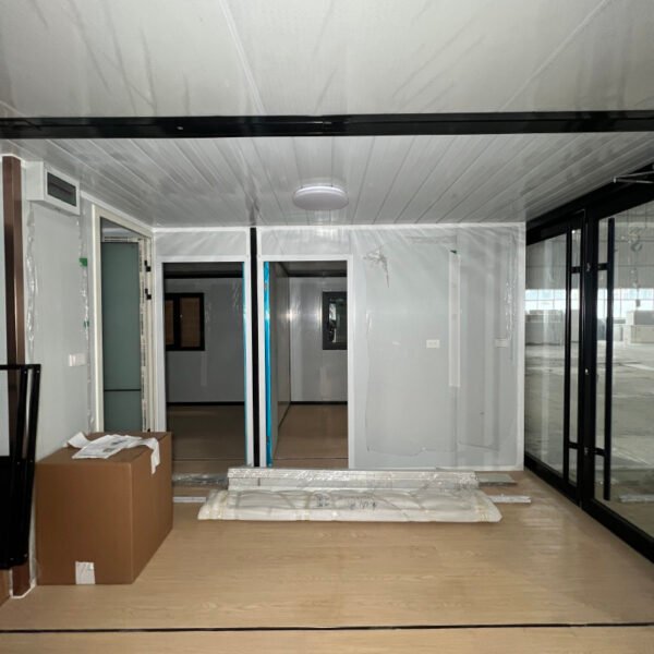 Luxury 20ft Expandable Container Home with Full Glass Facade - Image 2