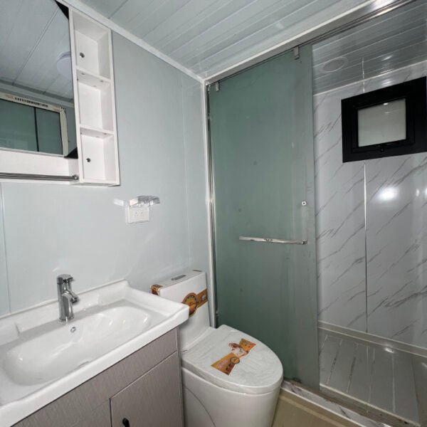 Luxury 20ft Expandable Container Home with Full Glass Facade - Image 3