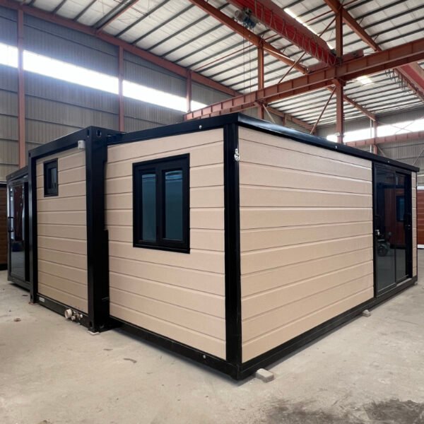 Luxury 20ft Expandable Container Home with Full Glass Facade - Image 7