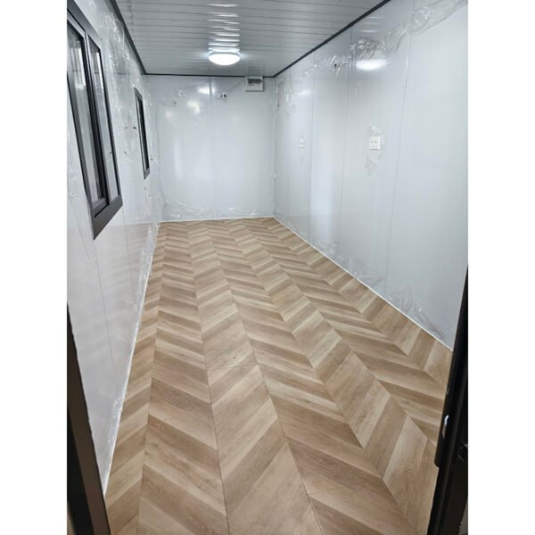 20ft Welded Container House Single Room with Custom Wooden Flooring - Image 5