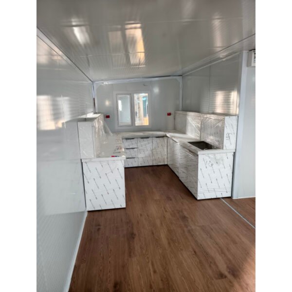 40ft Expandable Container House with White Wall Panels Two Bedrooms One Bathroom - Image 5