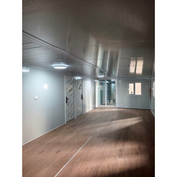 40ft Expandable Container House with White Wall Panels Two Bedrooms One Bathroom - Image 8