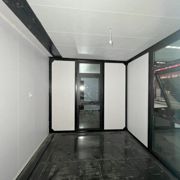 40ft Two-Story Flat Roof Expandable House with Staircase and Pavilion - Image 7