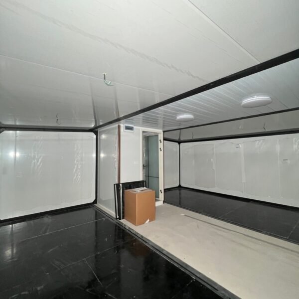 20ft Expandable Container House with Black Wall Panels & Frame - Image 4