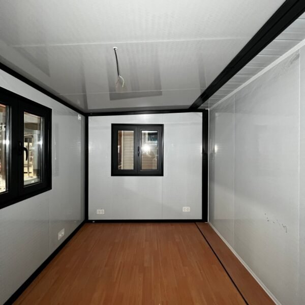 40ft Expandable Container House with Gray Wall Panels Two Bedrooms One Bathroom - Image 7