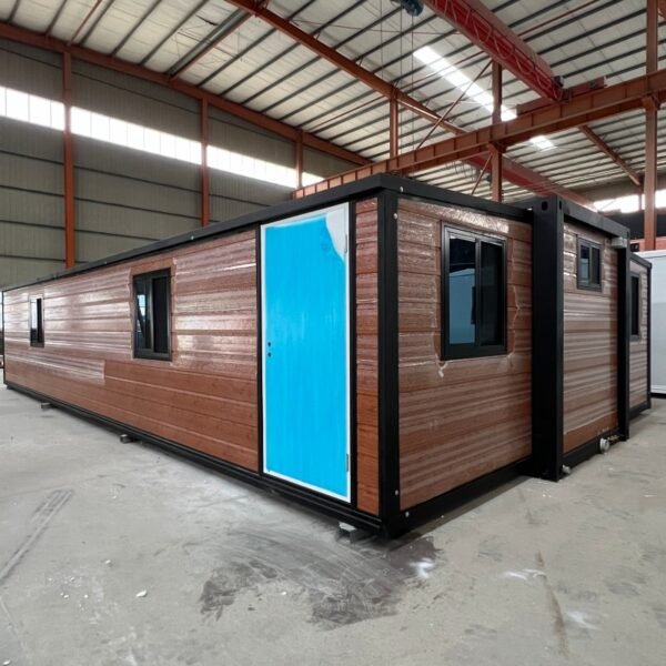 40ft Expandable House with Two Bedrooms One Bathroom Laundry Room and Pavilion - Image 3