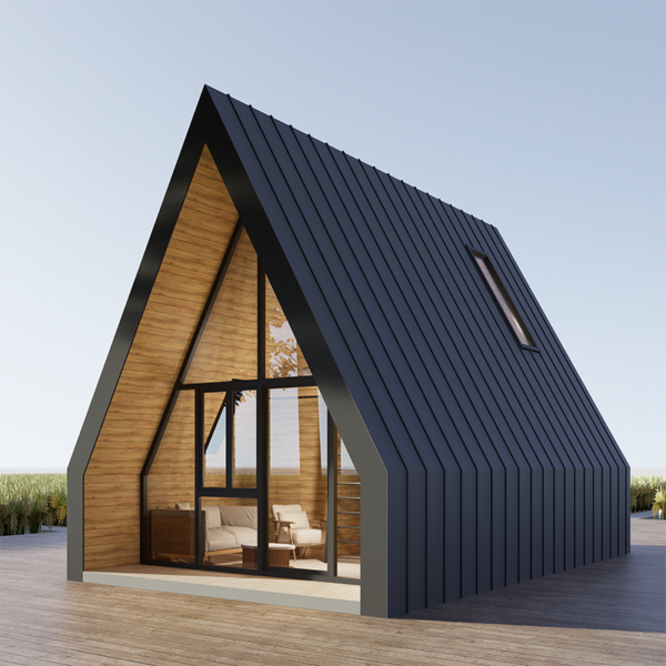 38㎡ Modern Prefab A-Frame Cabin – Durable, Insulated, and Ready to Assemble - Image 2