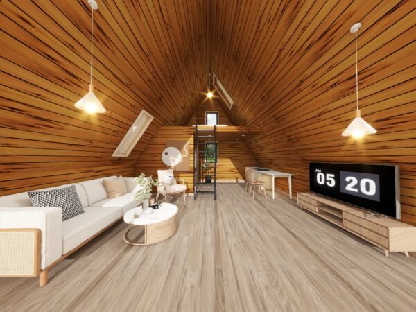 38㎡ Modern Prefab A-Frame Cabin – Durable, Insulated, and Ready to Assemble - Image 4