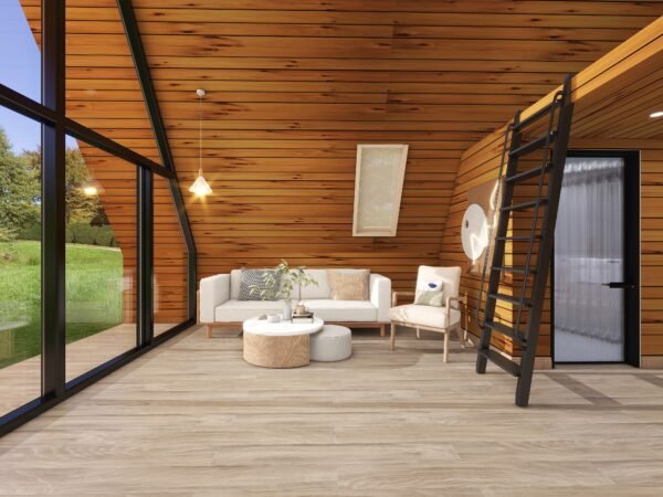 38㎡ Modern Prefab A-Frame Cabin – Durable, Insulated, and Ready to Assemble - Image 5