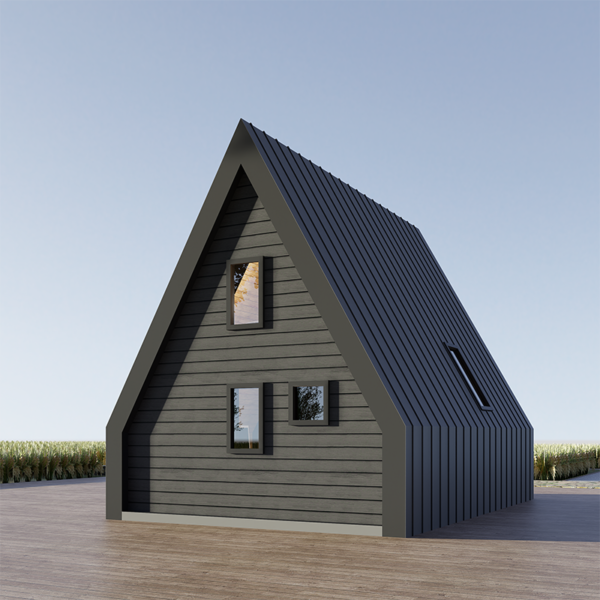 38㎡ Modern Prefab A-Frame Cabin – Durable, Insulated, and Ready to Assemble - Image 3