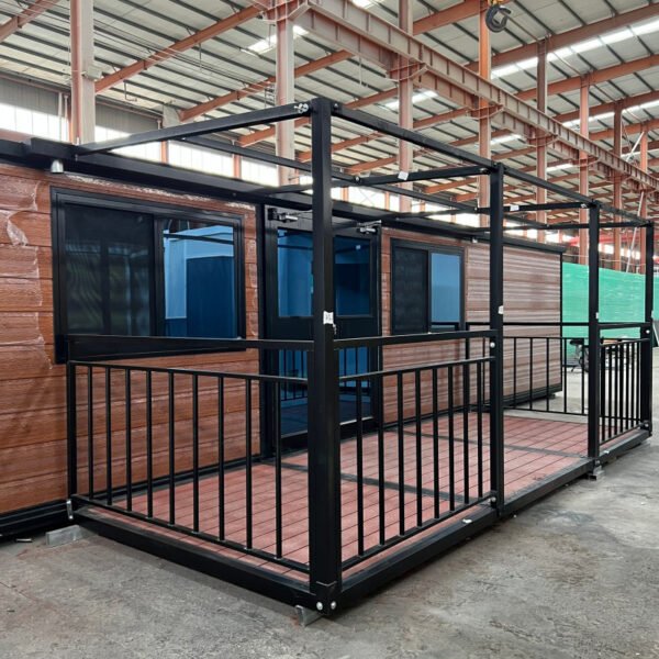 40ft Expandable House with Two Bedrooms One Bathroom Laundry Room and Pavilion - Image 4