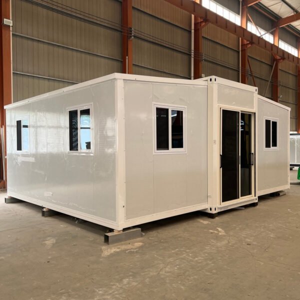 20ft Elevated Expandable House with White Wall Panels, 1 Bedroom, 1 Bathroom, and Kitchen - Image 4