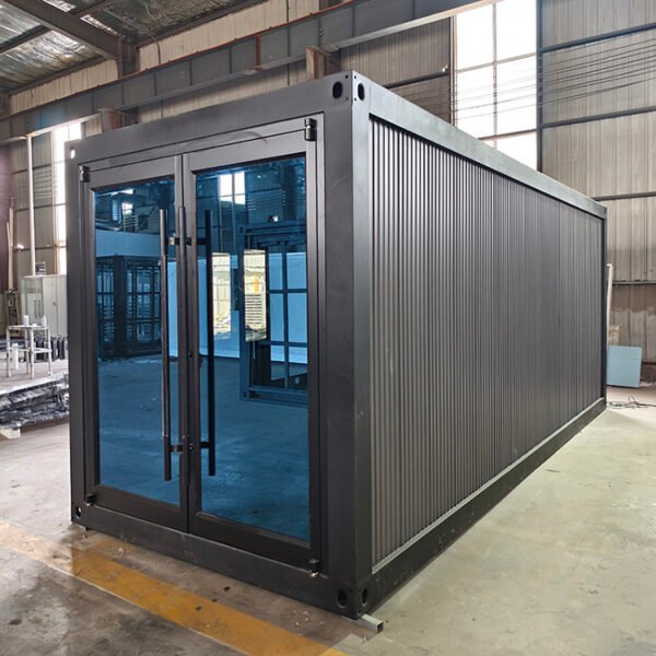 20ft Welded Container House Single Room with Custom Wooden Flooring