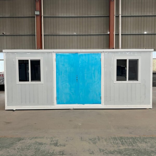 Compact 700mm Expandable House with White Wall Panels – Space-Saving Modular Design - Image 4