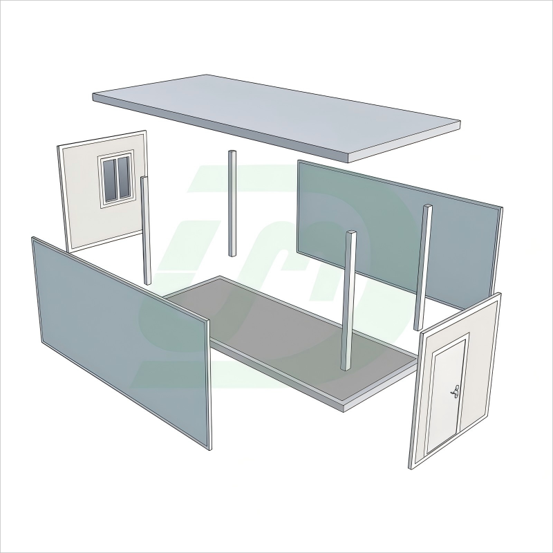打包箱3D爆炸图(1)