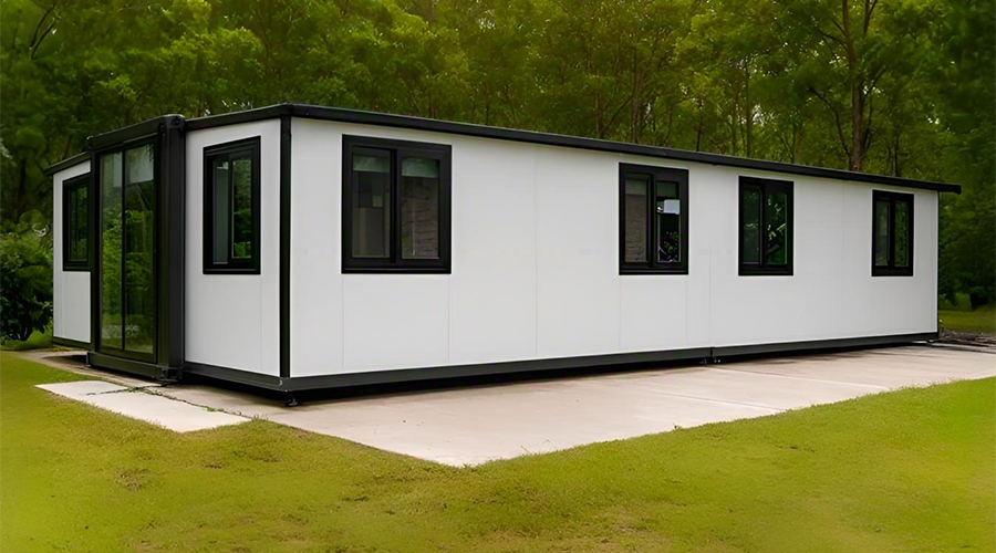 Maison mobile extensible